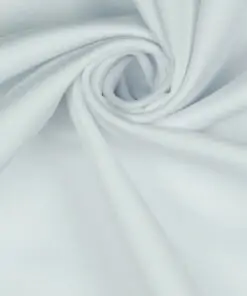 Micro satin royal Blanc