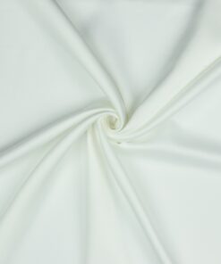 Micro satin royal Blanc cassé