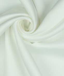 Micro satin royal Blanc cassé