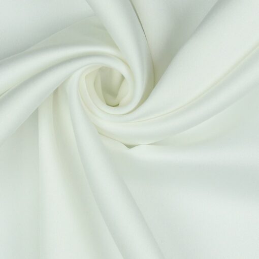 Micro satin royal Blanc cassé