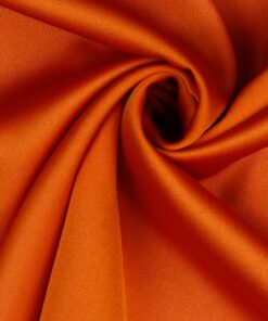 Micro satin royal Orange flamme