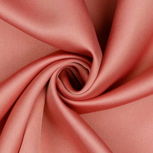 Micro satin royal Rose corail