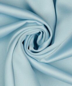 Micro satin royal Bleu bébé