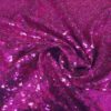 Tissus Sequin Paillette Pleine Cousu Fuchsia