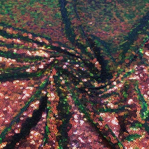Tissus Sequin Pailleté Multicolors
