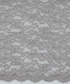Dentelle brodée Gris