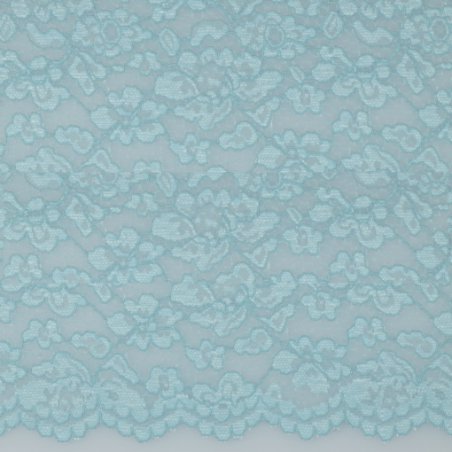 Dentelle brodée Bleu clair