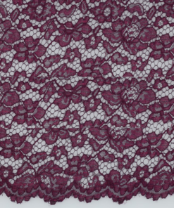 Dentelle brodée Violet