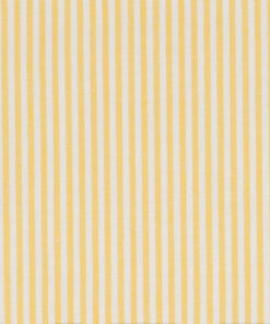 Coton à rayures 3mm Jaune