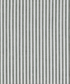 Coton à rayures 3mm Vert foncé