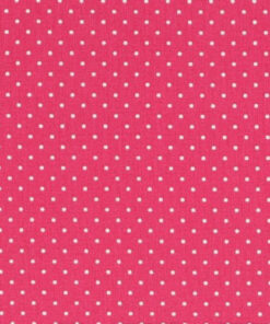 Popeline à petits pois Rose