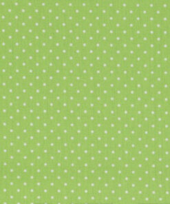 Popeline à petits pois Citron vert