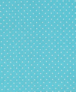 Popeline à petits pois Turquoise