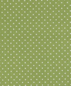 Popeline à petits pois Vert