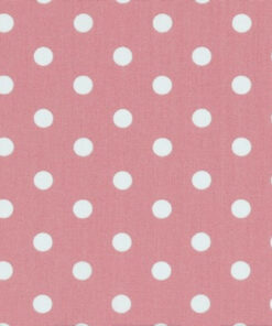 Popeline à pois Blush