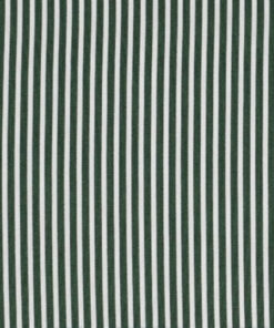 Popeline à rayures Vert foncé